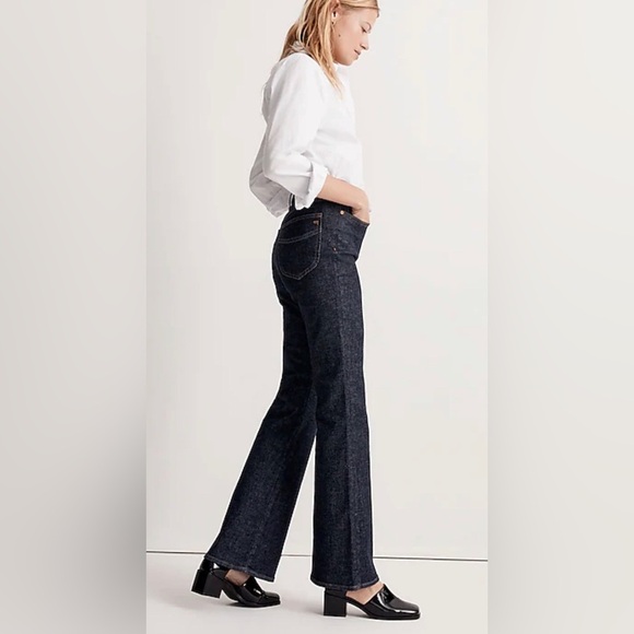 Madewell The Perfect Vintage Flare Jean in Wrenford Wash - Size 28 - Picture 1 of 14